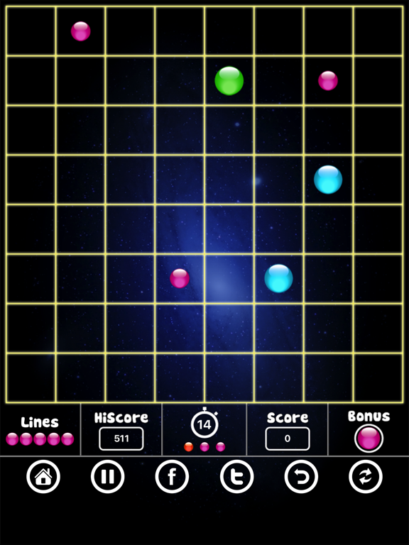 Screenshot #6 pour Orb Lines, Neo Lines 98