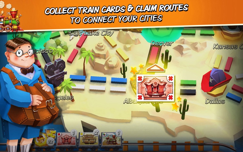 How to cancel & delete ticket to ride: first journey 3