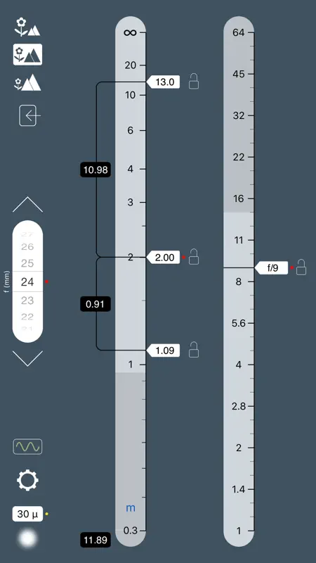 TrueDoF-Pro DoF Calculator screenshot 1 of 9