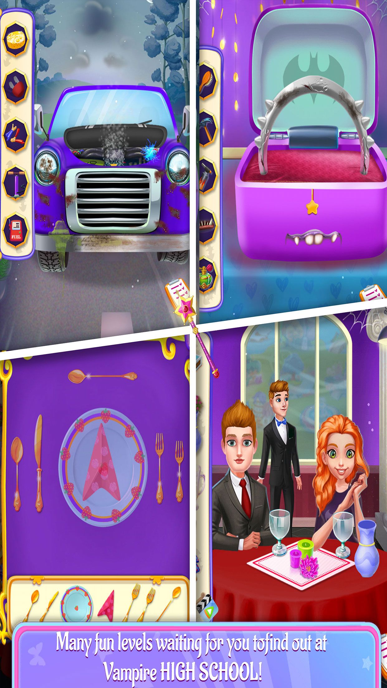 High School Vampire Love Story screenshot 5