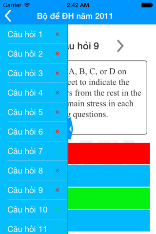 Thi Tiếng Anh THPT - Đại Học screenshot 4