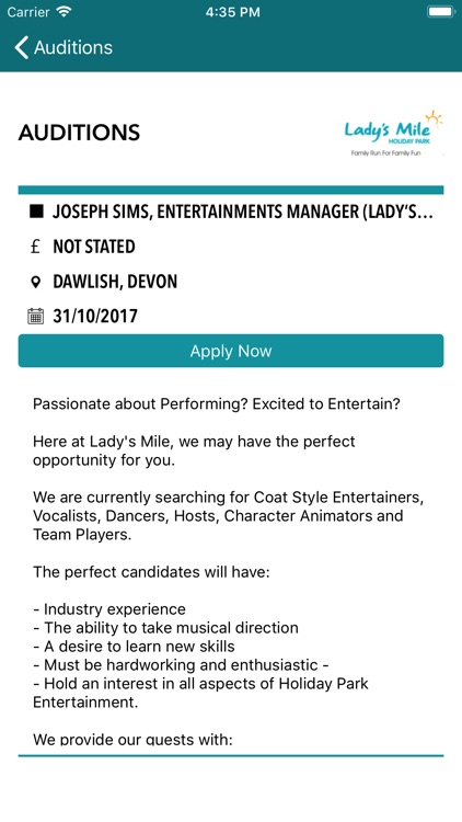 The Stage Jobs & Auditions screenshot-3
