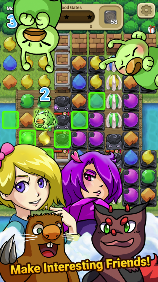 #2. RainbowTail - Match & Catch (iOS) 由: Minidragon