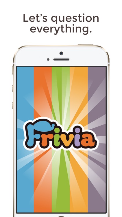 Frivia - Friend Trivia screenshot-0