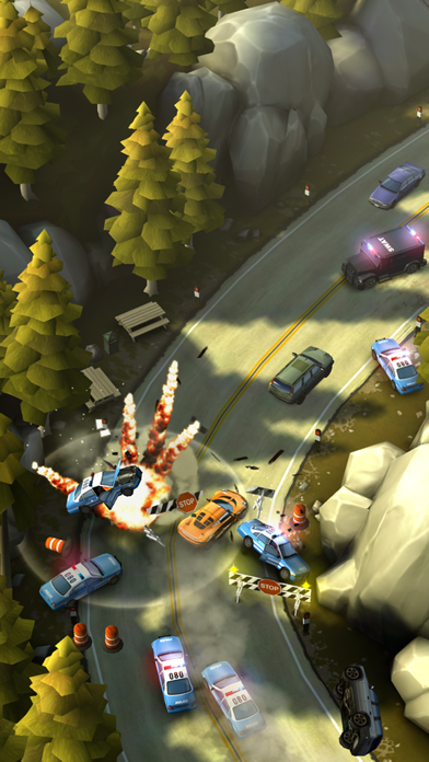 Screenshot #1 pour Smash Bandits Racing