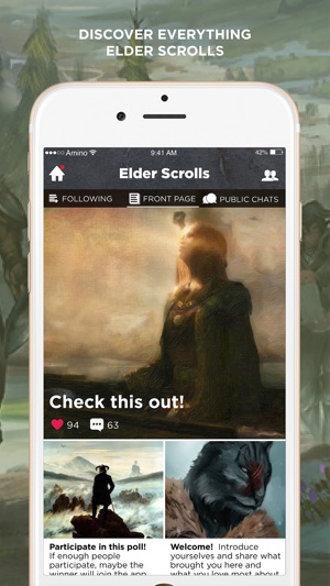 Amino for Skyrim Elder Scrolls