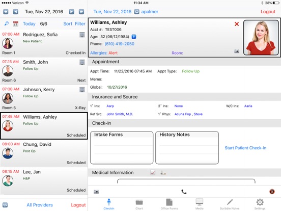 Screenshot #4 pour Exscribe Mobile EHR
