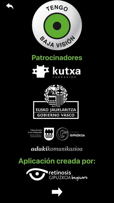 I have low vision VR iPhone screenshot 2 - Education app