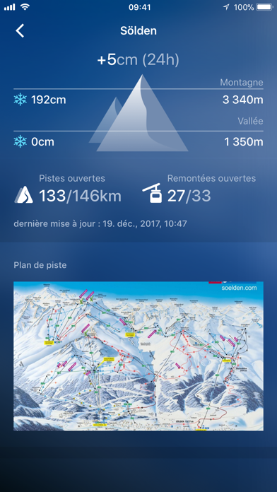 Screenshot #2 pour Enneigement Ski App