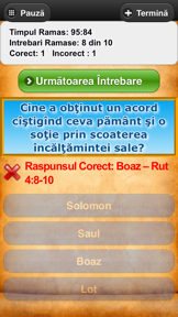 Chestionar Biblic Crestin - Studiu Biblic screenshot