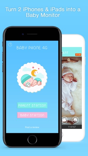 BABY PHONE - ECOUTE BEBE,FUERS 4.3 pouces vidéo bébé moniteur 1