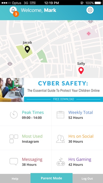 Parental Control & Support App
