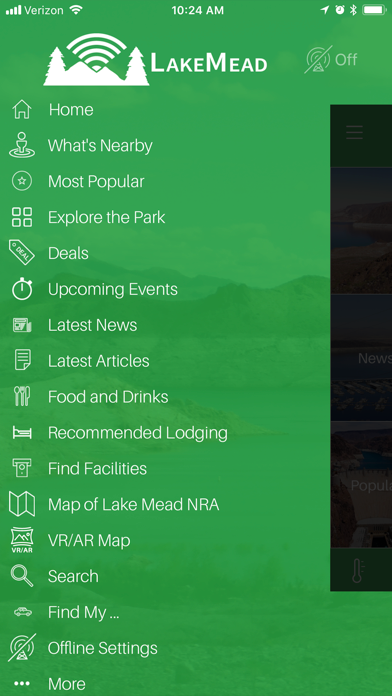Lake Mead NRA Mobile App iPhone screenshot 5 - Travel app