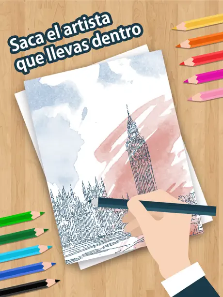 Dibujar y pintar con el dedo