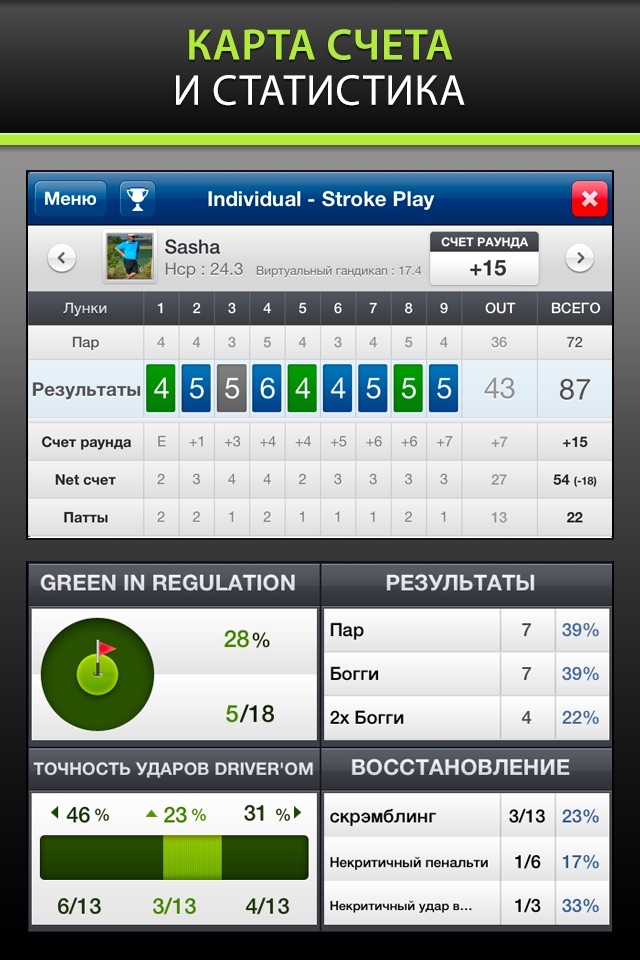 Mobitee Golf GPS and score screenshot 3