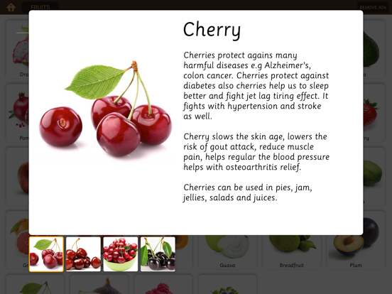 Fruits & Vegetable Benefits iPad screenshot 10 - Food & Drink app