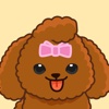 Bella The Princess Poodle Sticker