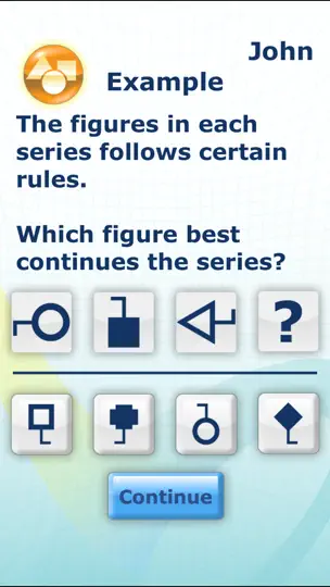 Скриншот Dr. Reichel's IQ Test на iPhone 1