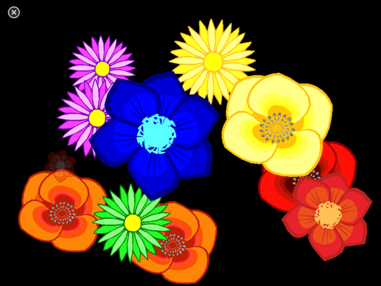 Sights and Sounds: Flowers iPad screenshot