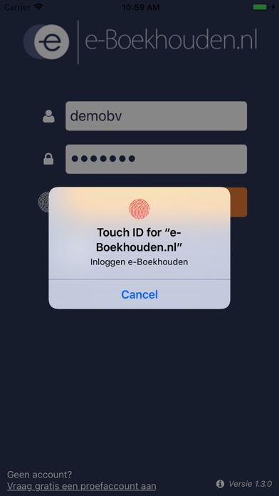 e-Boekhouden.nl screenshot 2