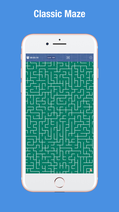 Screenshot #1 pour Classic Maze Game - 10000+ LVL