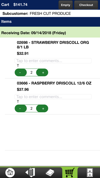 J&J Distributing Checkout screenshot 4