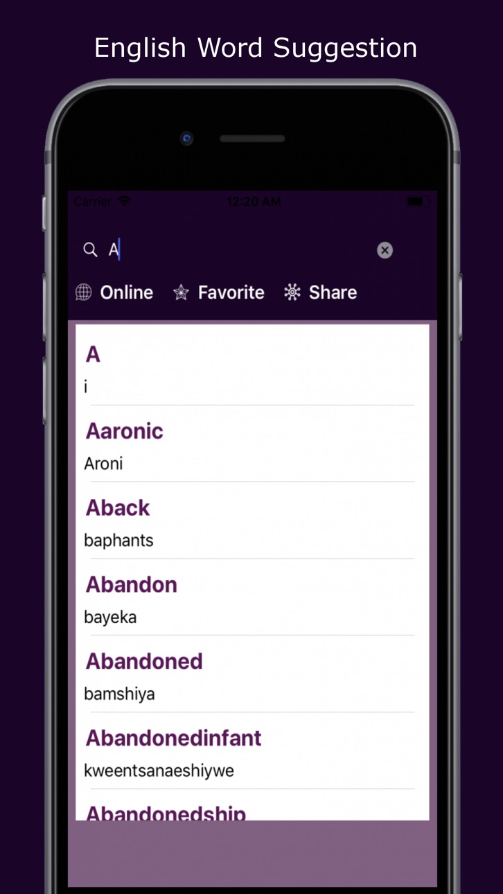 iPhone screenshot