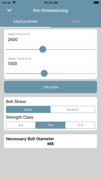 Screenshot 1 of M&P Bolts App