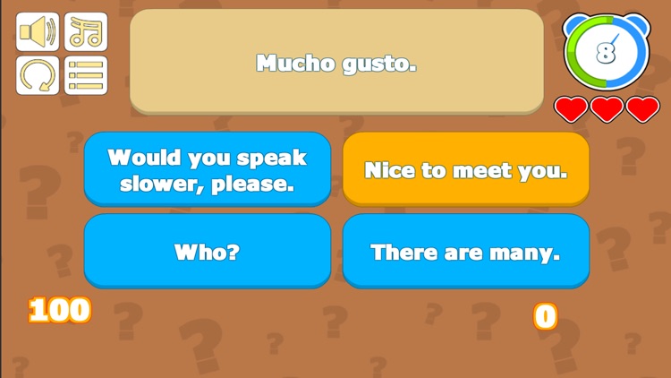Spanish English Learning Game screenshot-4