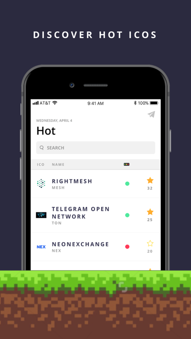 White Rabbit - ICO Discovery iPhone screenshot 6 - Finance app