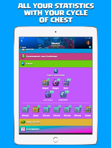 Royale Stats for Clash Royaleのおすすめ画像1