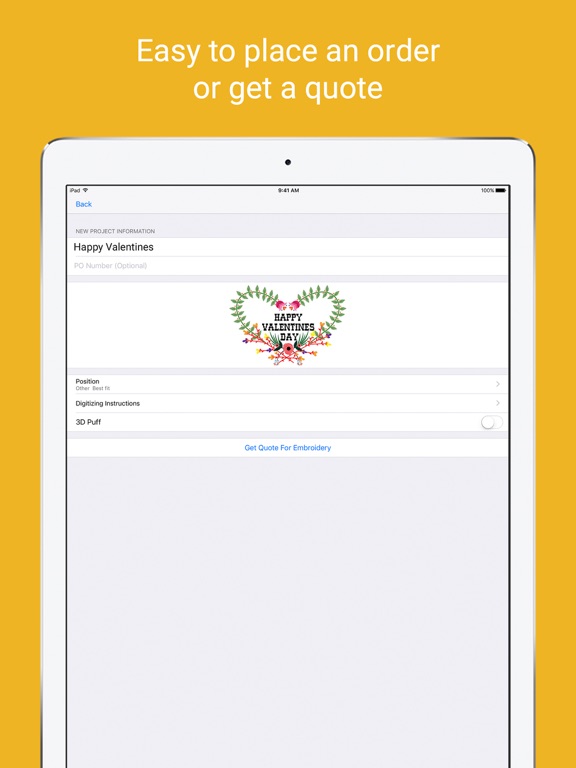 PRO digitizing iPad screenshot 3 - Business app