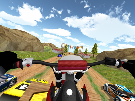 Screenshot #6 pour Dirt Bike! Courses Moto-Cross