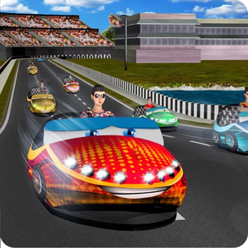Real City Bumper Car Racing 3D icon