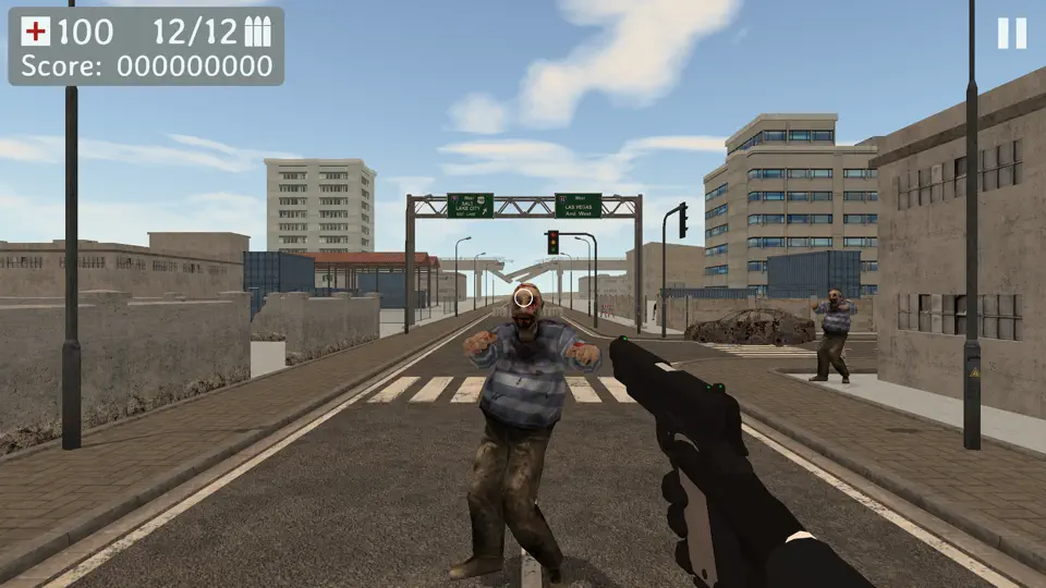 Capture d'écran de Kill More Zombies sur iPhone 1