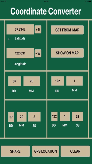 Convert Latitude and Longitude screenshot 3