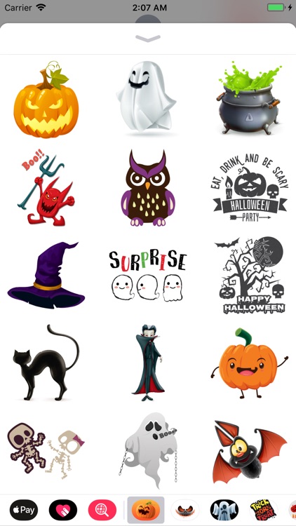 Happy Halloween Wizard Sticker