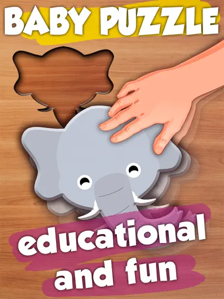 Animal Wooden Puzzle - Riddles