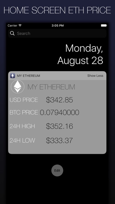 My Ethereum - CryptoC... screenshot1