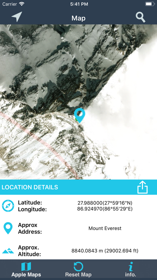 #7. Find My Location details (iOS) Podle: p swagath