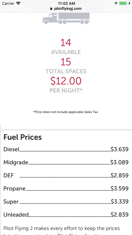 Truck & RV Fuel Stations