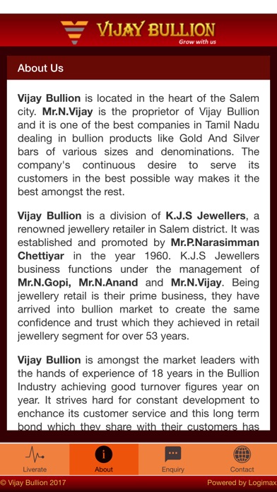 Vijay Bullion screenshot 4