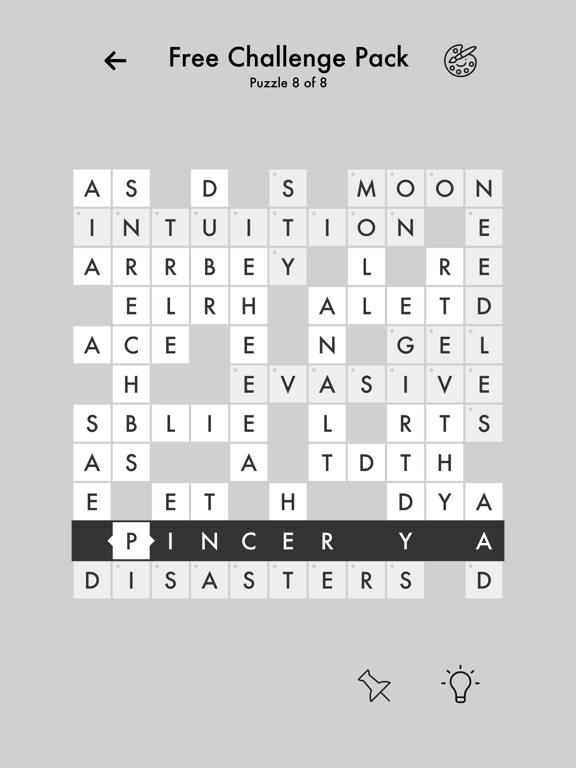 Crossgrams iPad screenshot 8 - Games app