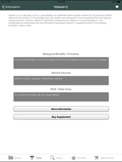Supplements Guide iPad image 1