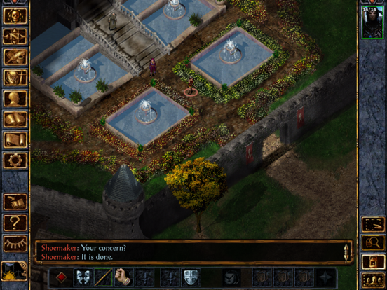 Baldur's Gate iPad app afbeelding 2