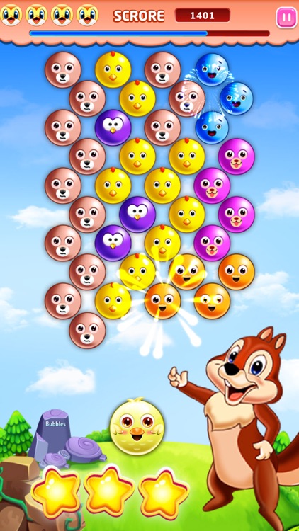 Bubble Shooter Squirrel POP
