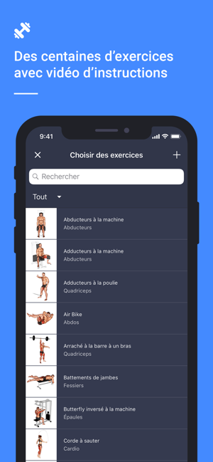 ‎Carnet de Musculation Gym Capture d'écran