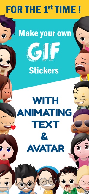 XPRESSO: 3D avatar gif sticker(圖1)-速報App