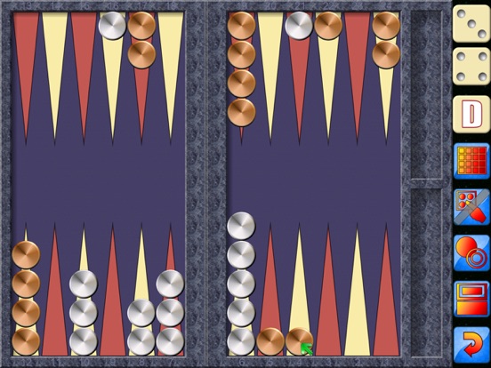 Backgammon V+, board king iPad app afbeelding 3