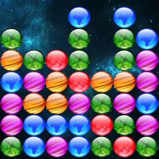 Popstar Bubbles - Brain Game Icon